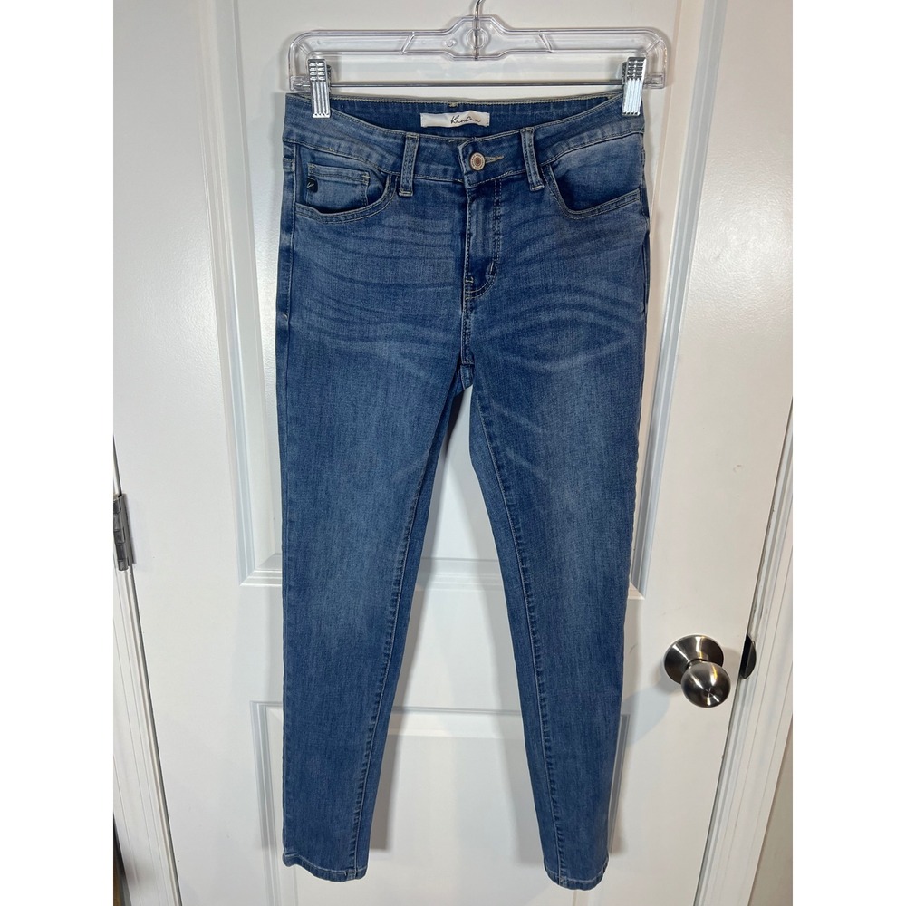 KanCan Womens Skinny‎ Jeans Medium Wash Blue Size W5 26